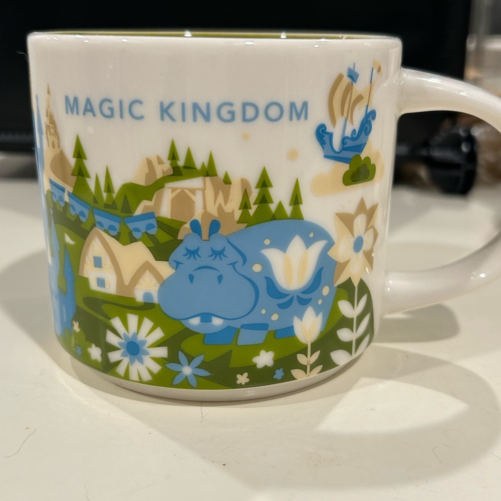 Starbucks Disney Magic Kingdom Mug EUC